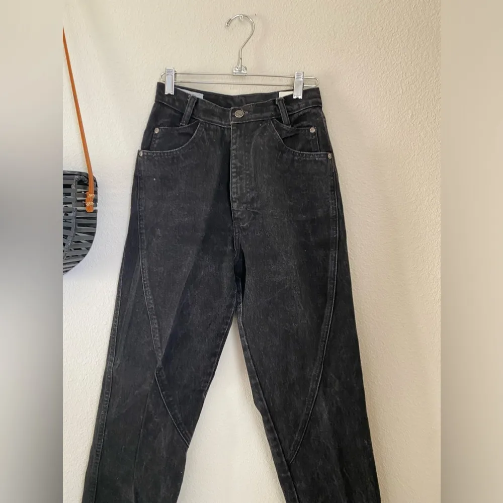 Bar None Thoroughbred Black Riding Skinny Jeans, Size 9/10 - Image 2