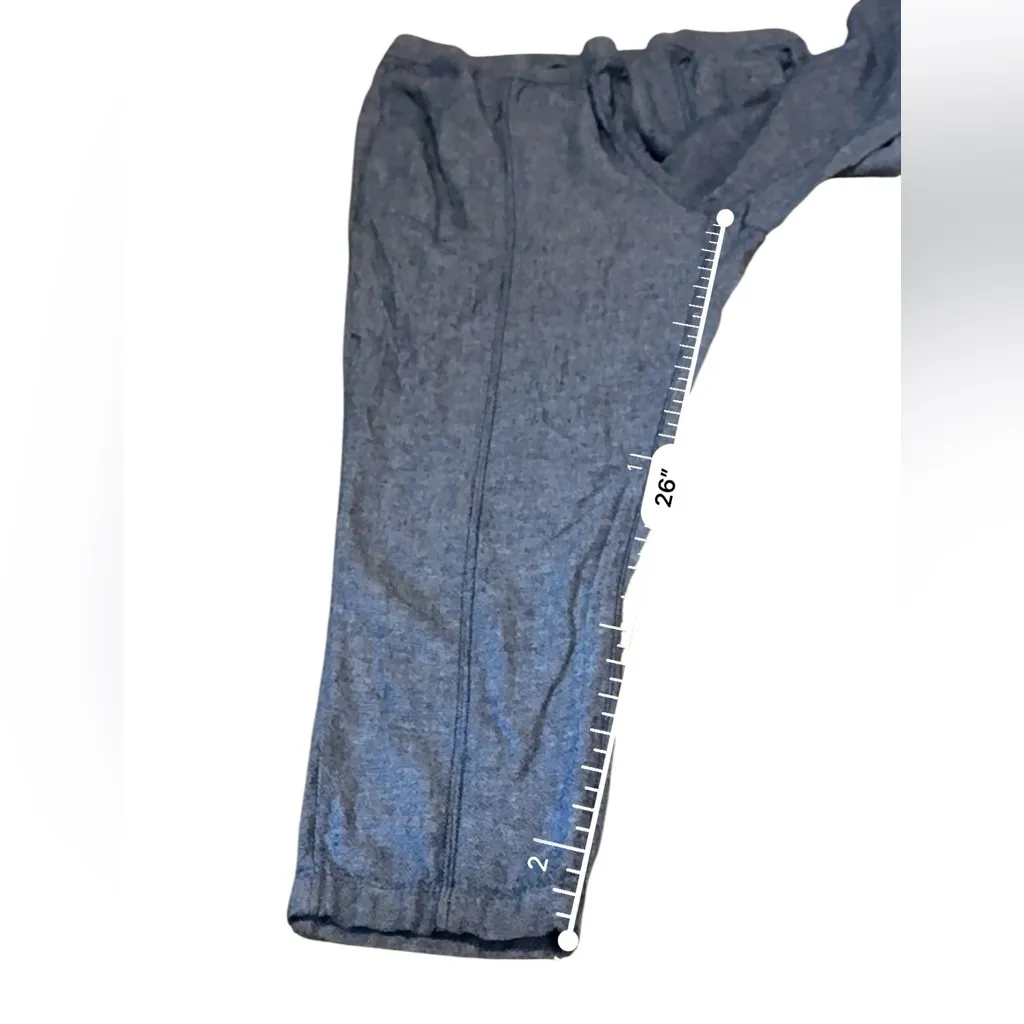 Old Navy Pants Women’s‎ Size Large Chambray Blue High Rise Linen Blend Jogger - Image 9