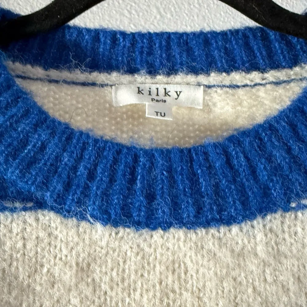 Kilky Striped Sleeveless Sweater Blue Size undefined - Image 2