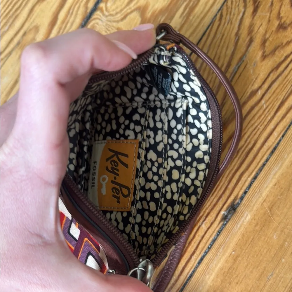 Fossil  Colorful Patterned Wristlet - Image 8