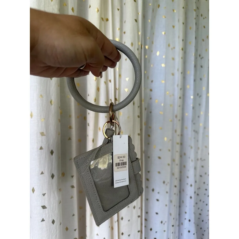 The Shop Boutique Hawaii NWT Lauren Lane Bridgette Bangle Keychain Card Holder - Image 3