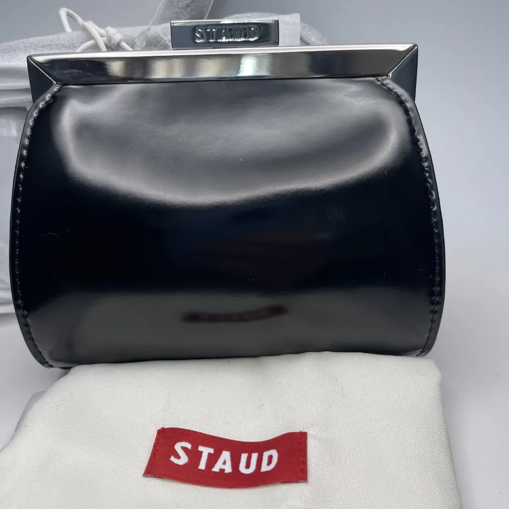 STAUD Lennon Leather Convertible Belt Crossbody Bag in Black - NWT - Image 6