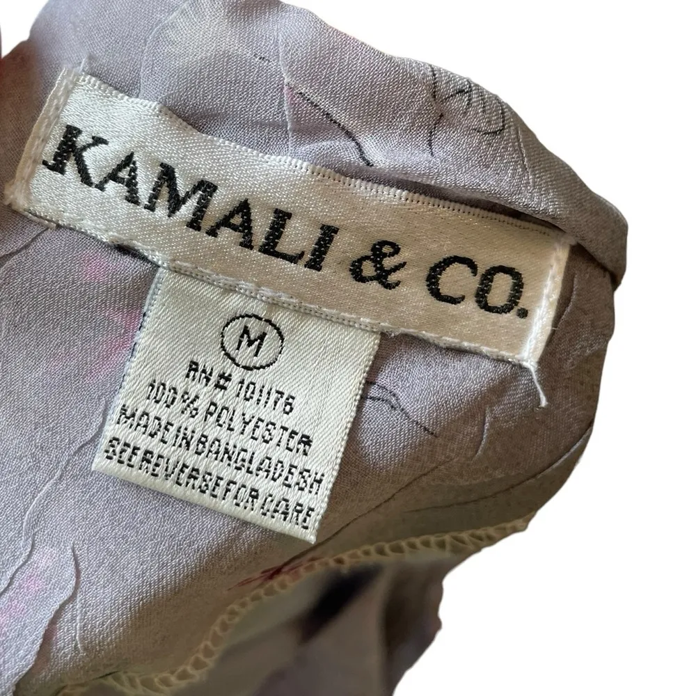 Kamali & Co Vintage 90s Purple Goth Witchy Whimsygoth Cottagecore Prairie Dress - Image 7