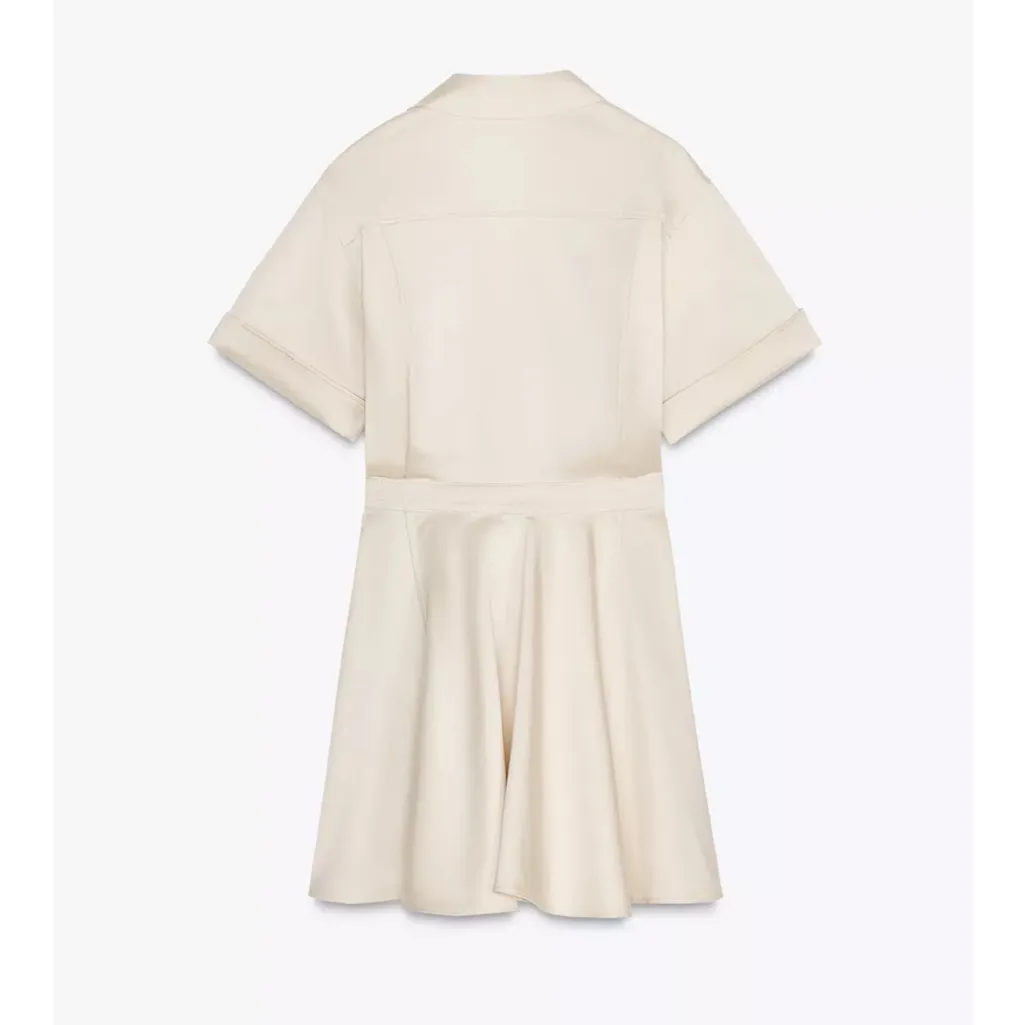 Zara pocket front short sleeve mini dress - Image 7