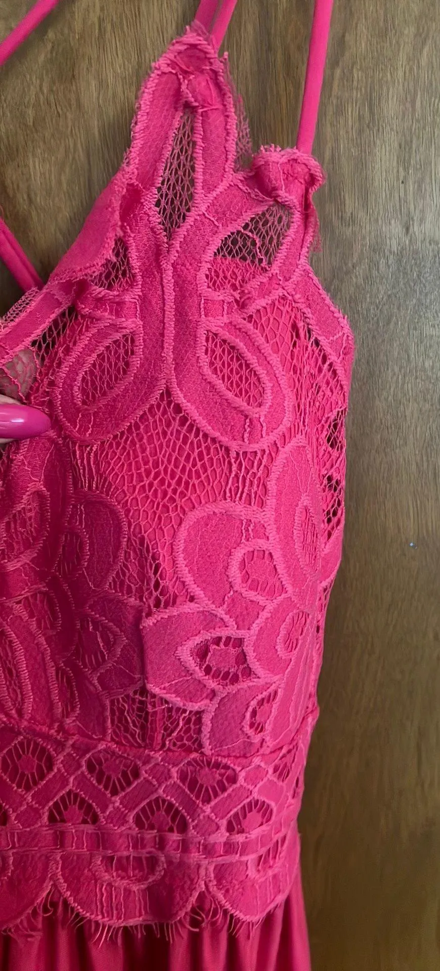 Boutique Dress Pink Size XL - Image 5