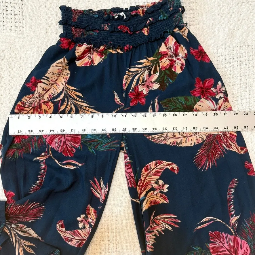 Patrons of Peace Angelo small wide leg flowy floral pull on pant P3 2947 - Image 6