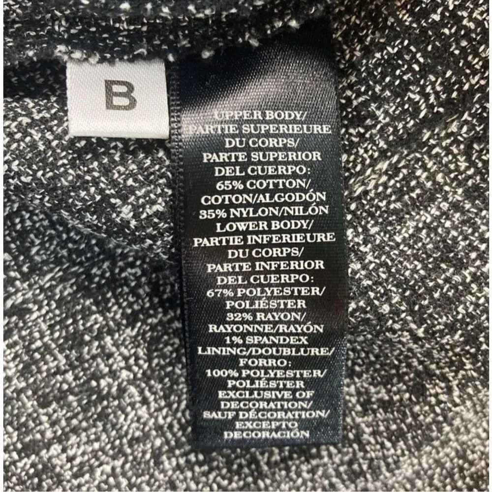 Ann Taylor Womens Black Sleeveless Zip Crew Neck Tank Top Size 0 - Image 5