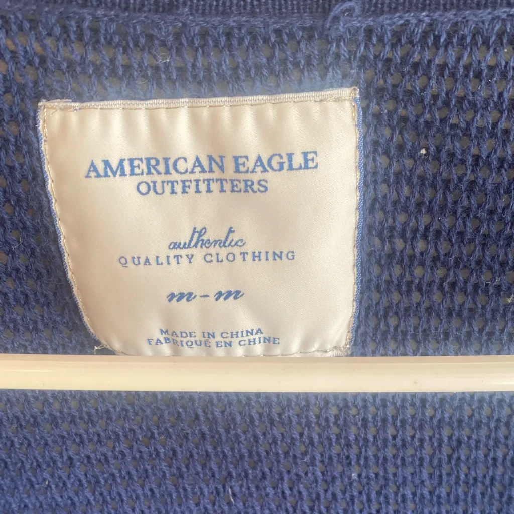 American Eagle Outfitters Navy Cardigan - Image 2