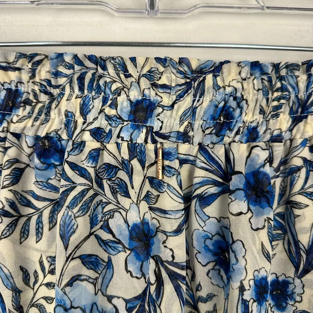 MISA Los Angeles Blue Marion Mini Ruffle Chiffon Tiered Cottage Women’s Sz XS - Image 7