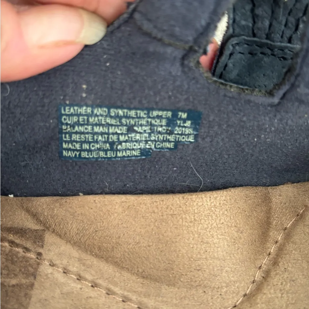 EARTH Origins Tiffany Woman's Mary Jane Suede Comfort Sport Shoe‎ Size 7.  Blue - Image 5