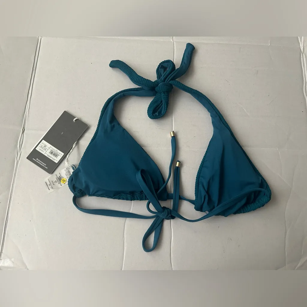 NWT Vitamin A Women’s Halter Swim Bikini Top M - Image 2