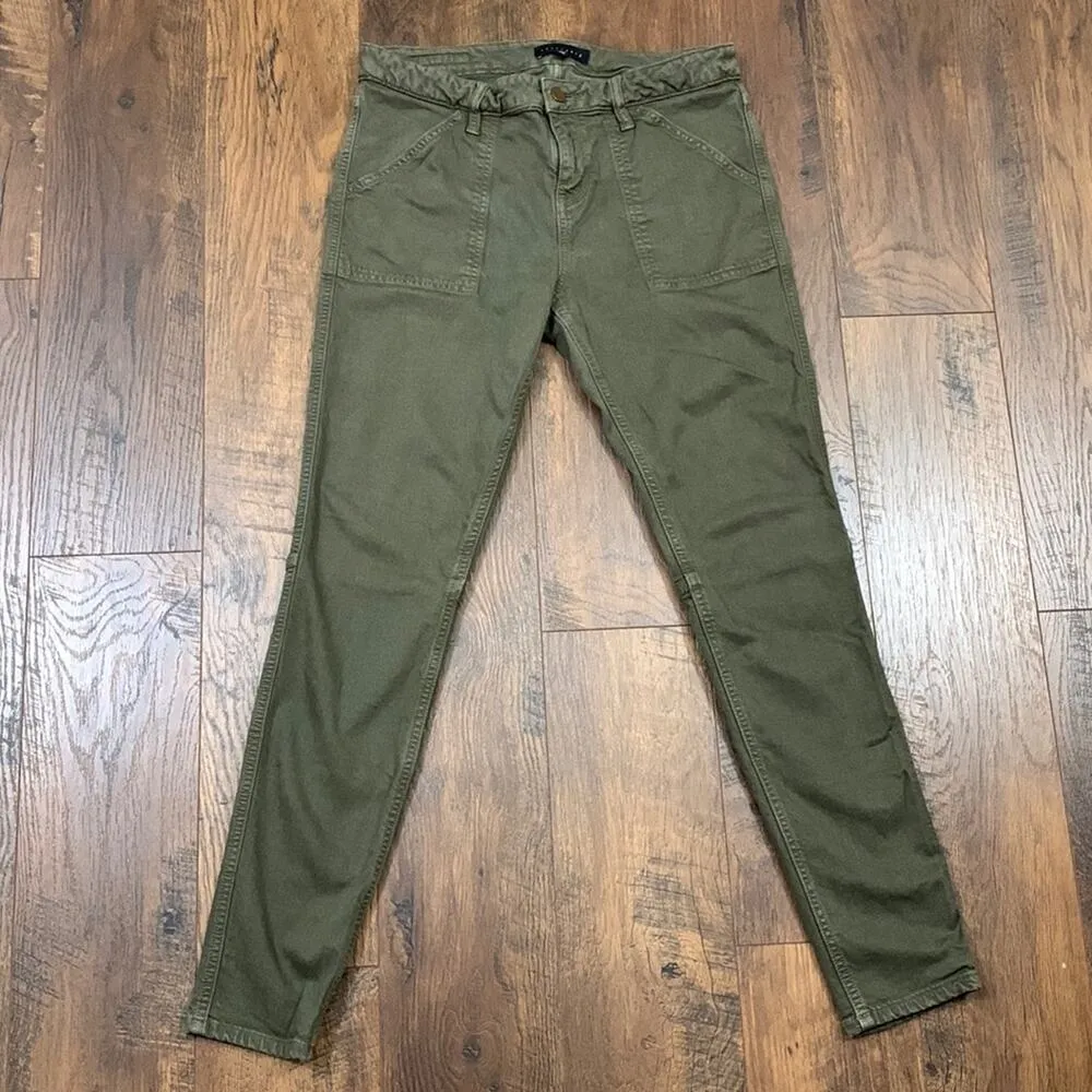 SANCTUARY Admiral Skinny Utility Jeans in Fatigue - Image 2