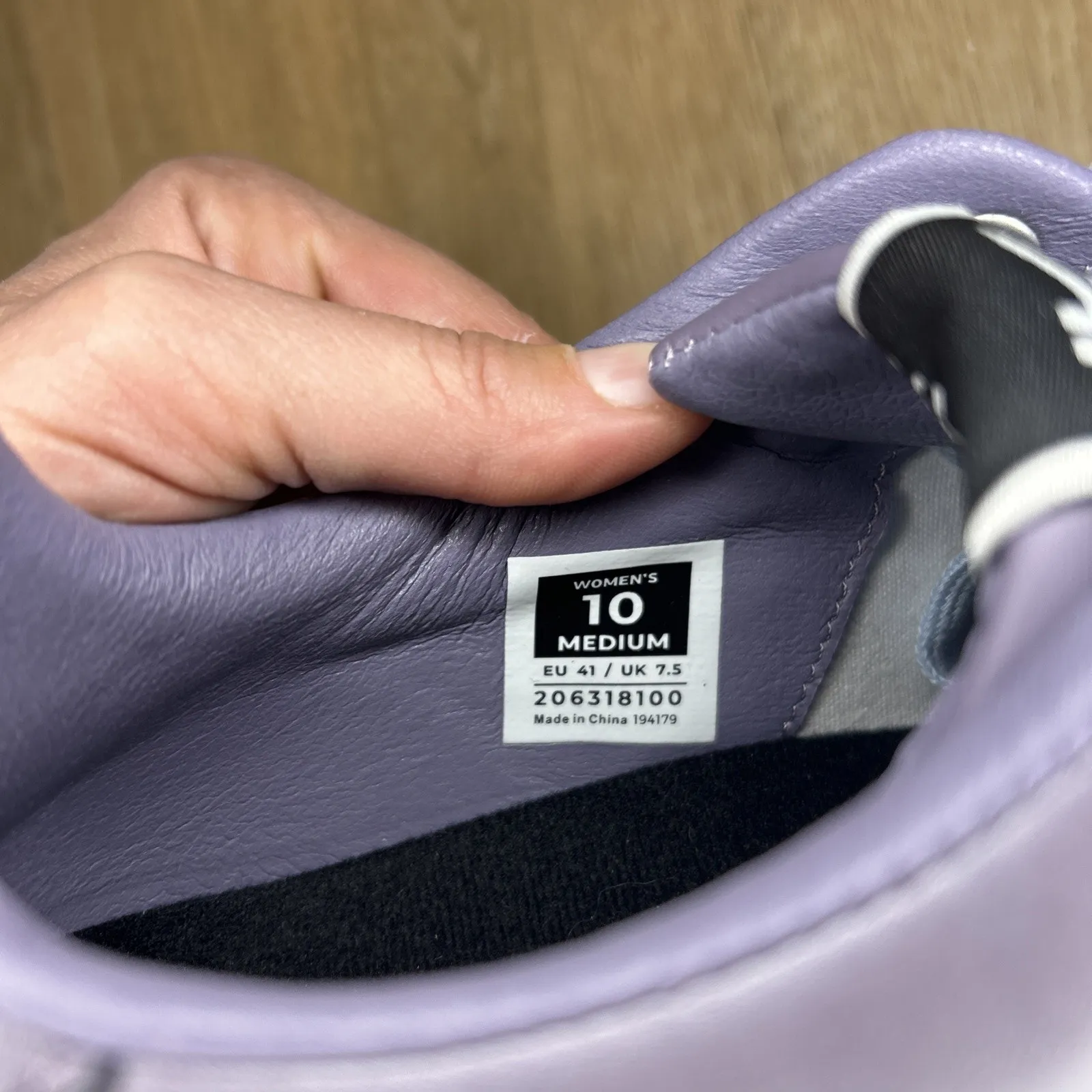 KURU CLOUD Womens 10 Roam Court Shoes Purple Comfort Sneakers Round Toe Utah - Image 8