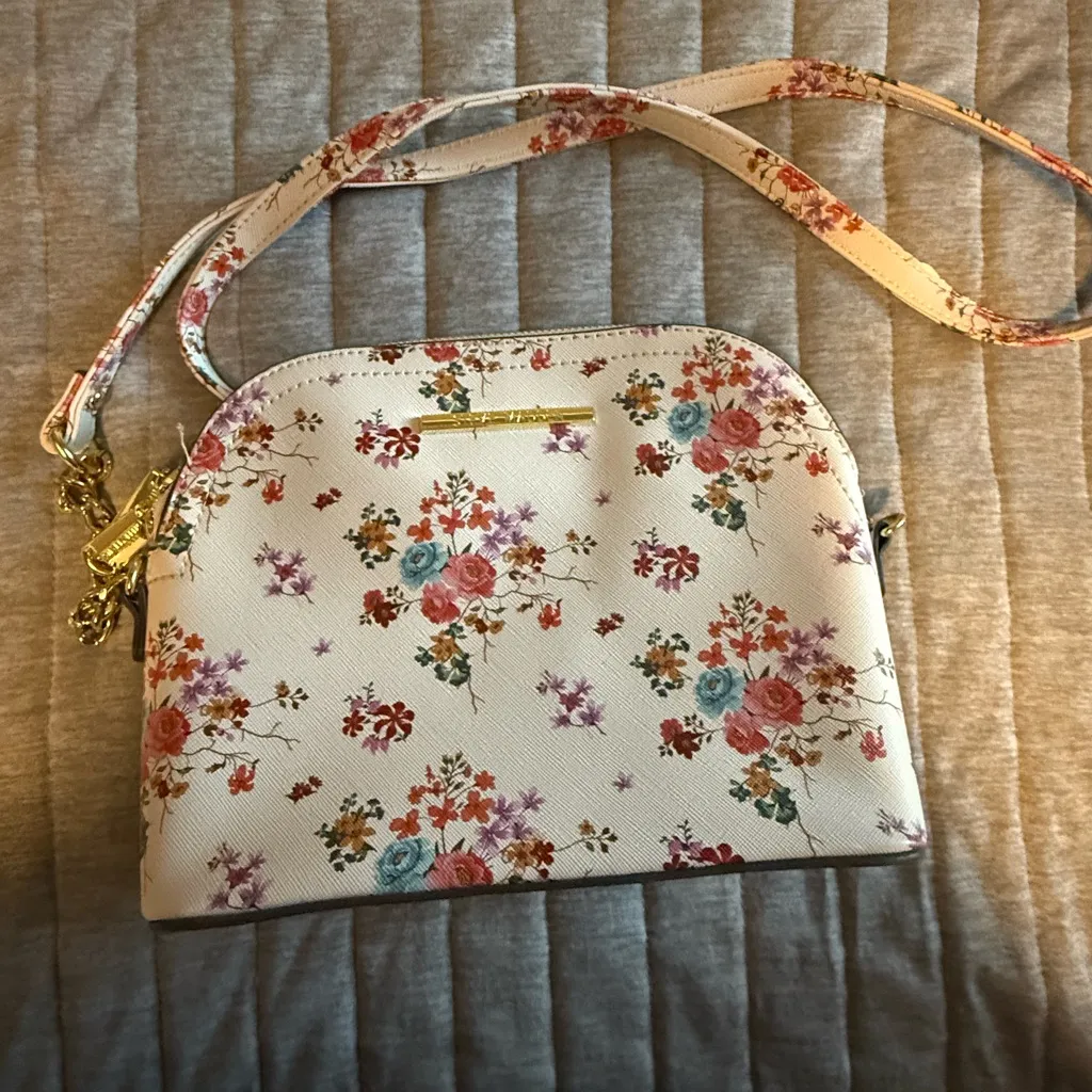 NWOT Steve Madden Floral Crossbody Bag - Image 5
