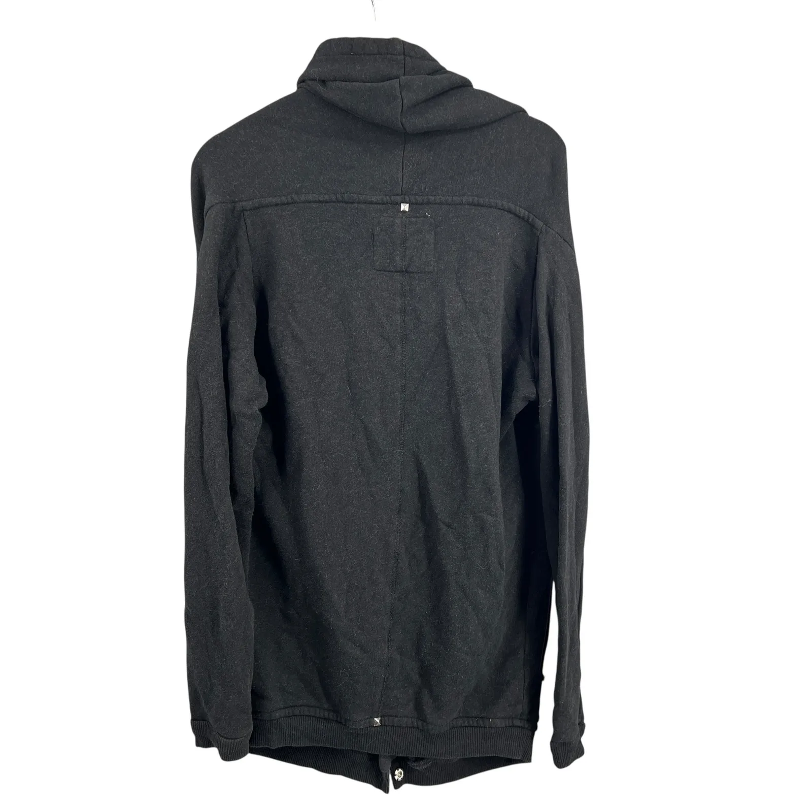 Wilfred Free Aritzia Black Shawl Collar Zip Cardigan Jacket Women's Small - Image 3