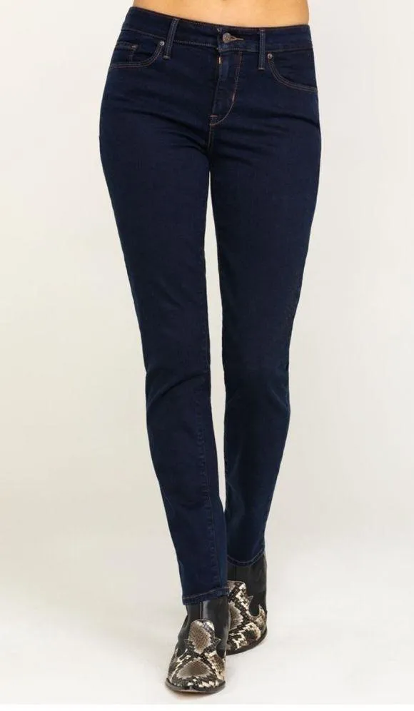 Levi’s Women's Classic Mid Rise Skinny Light Blue Jeans Size 6M W28 L30 - Image 15