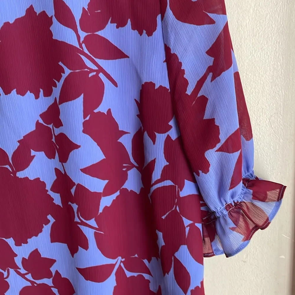 J.Crew Short-sleeve ruffle tie-neck top - Image 10