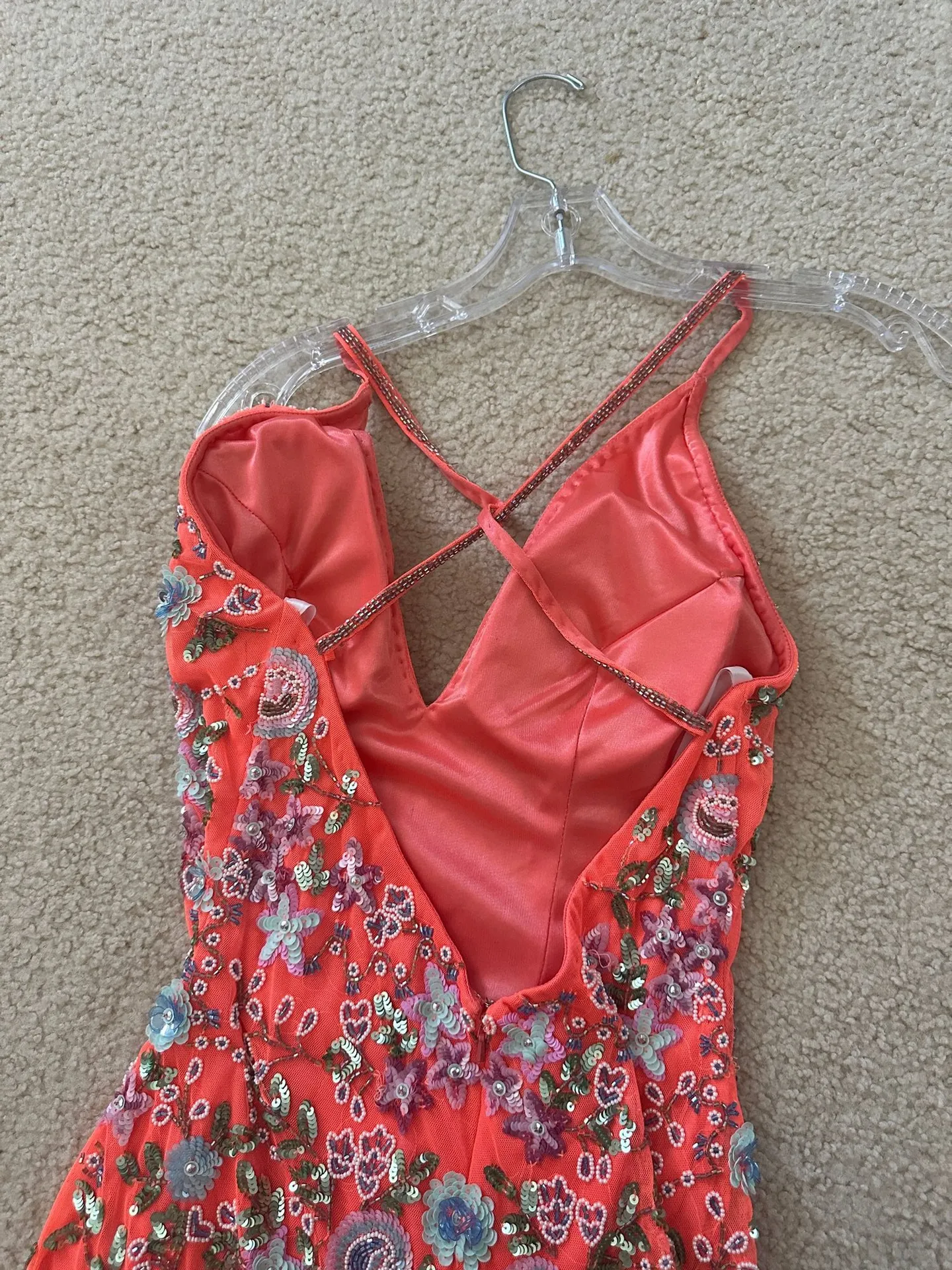 Primavera Couture Prom Dress Beaded - Image 3