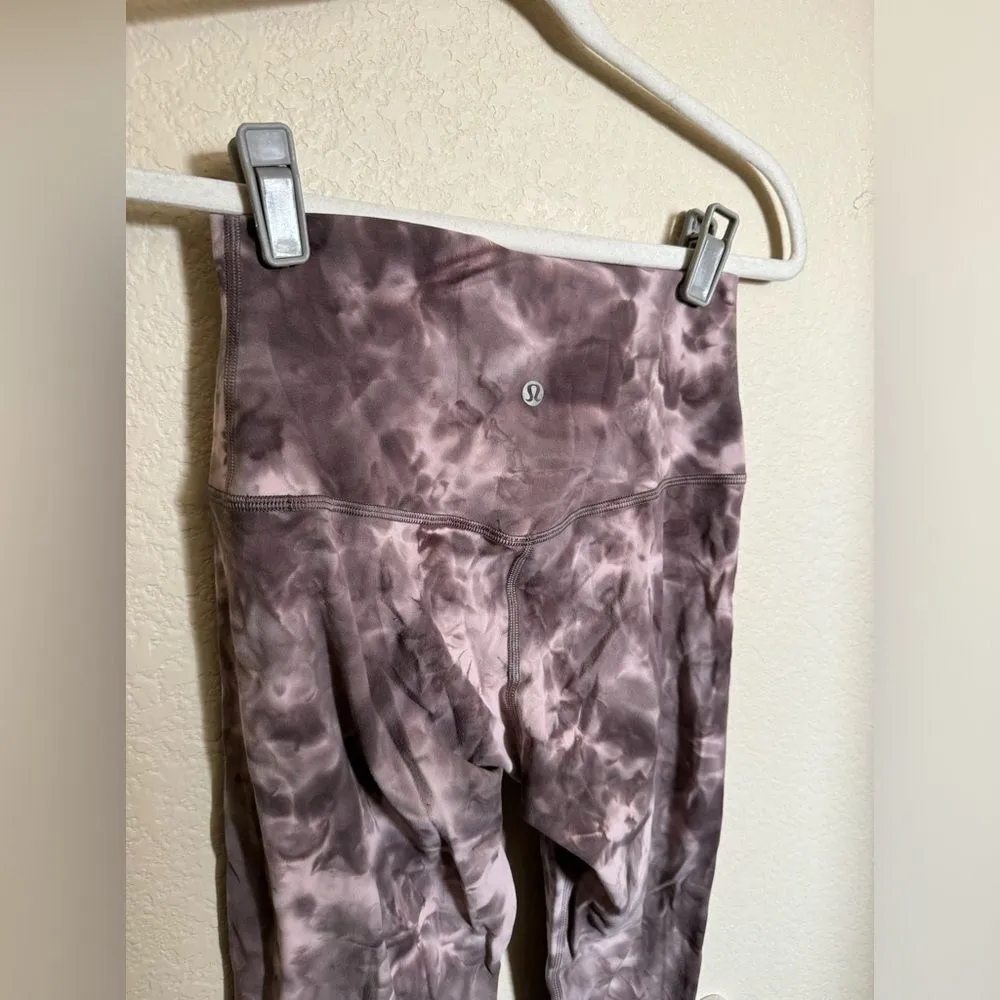 Lululemon Align High-Rise Crop 23" Diamond Dye Mink Bery‎ Lunar Rock Shadow Grey - Image 7