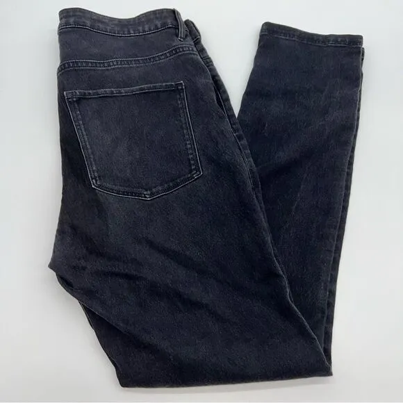 &Denim Women's Black Skinny Curvy High Rise Denim Jeans Size 33 - Image 2