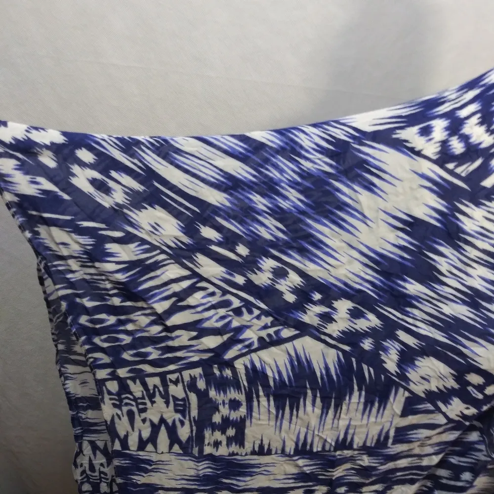 Michael Stars ZUL Brushed Batik Scarf Cape Duster Swim Cover-up Shrug Size OS - Image 6