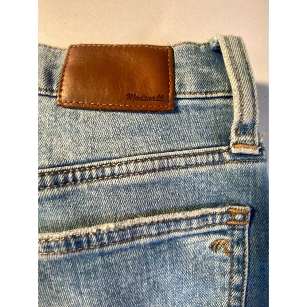 Madewell Jeans Womens 26 Slim Demi Boot Medium Wash High Rise‎ Whiskered Comfort - Image 10