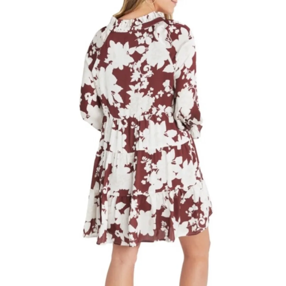 VICI | Floral Long Sleeve Dress - Image 3