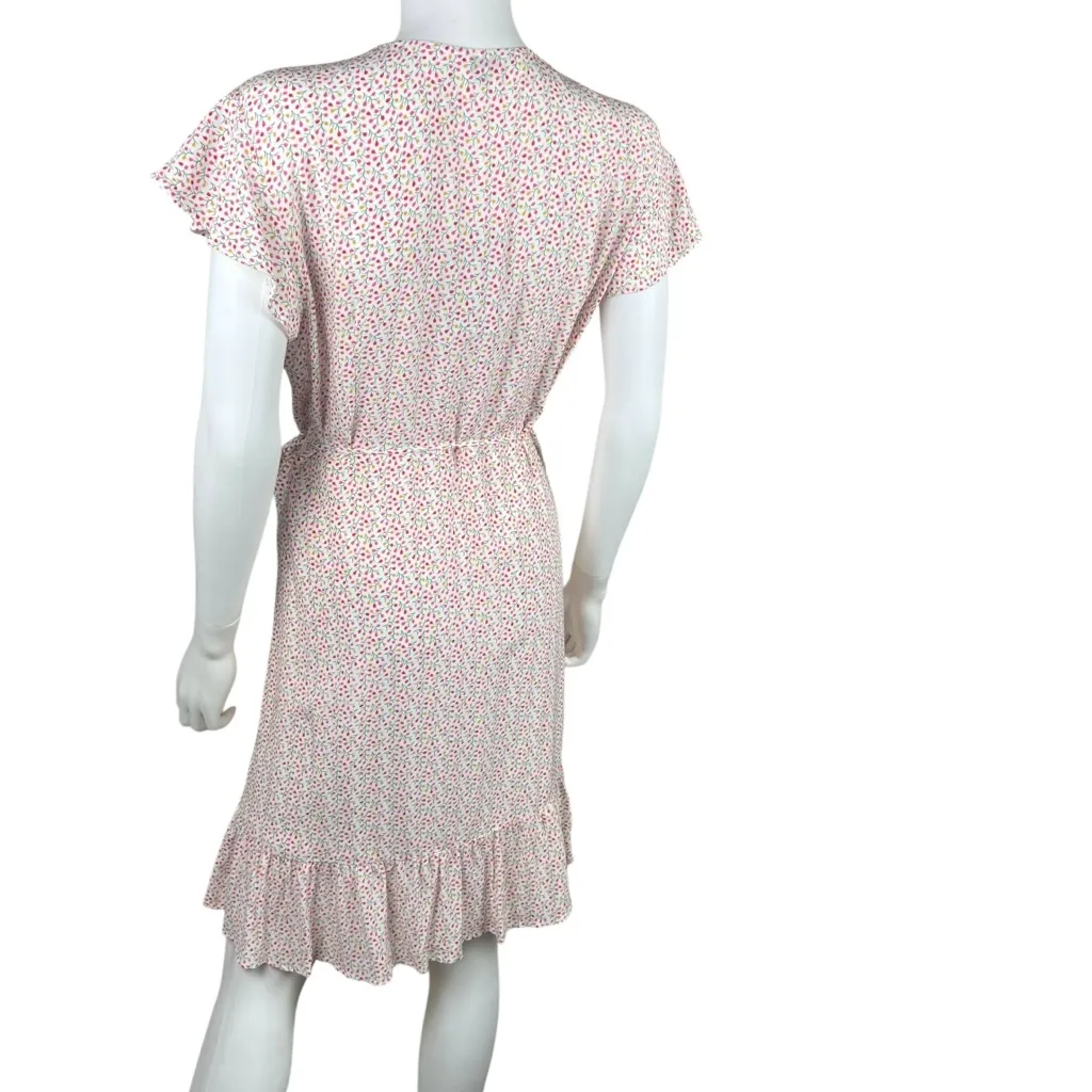 Rails  Koreen Floral Vine Ruffle Wrap Dress - Image 9