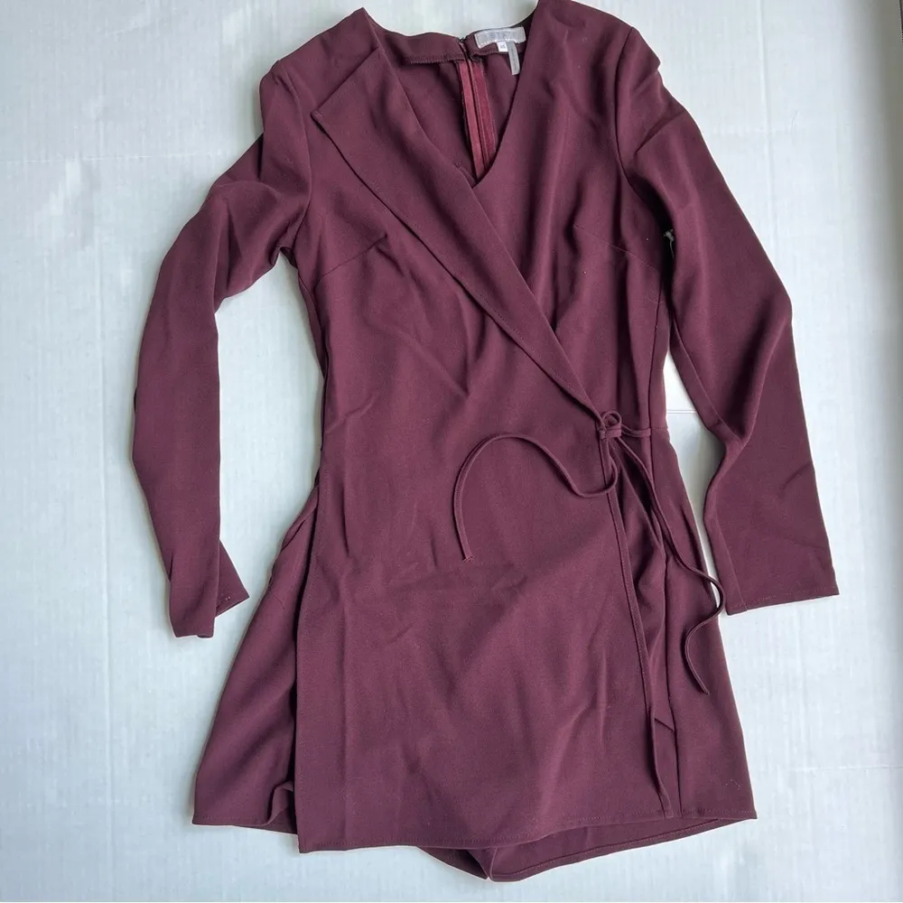 1. State long sleeve wrap romper xs - Image 2