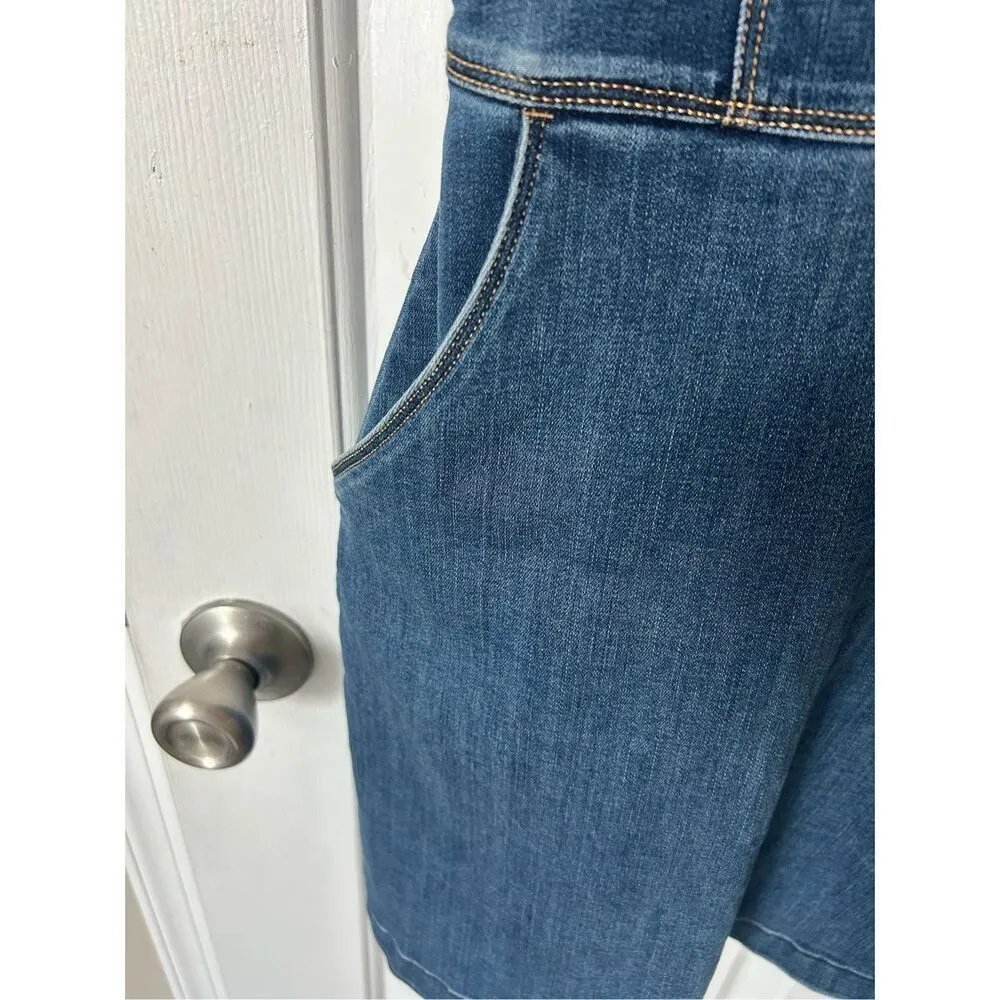 Hollister blue jean dress size xs mini - Image 3