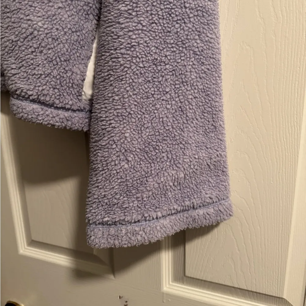 Madewell Penfield Lavender Cropped Fleece Jacket - Image 6