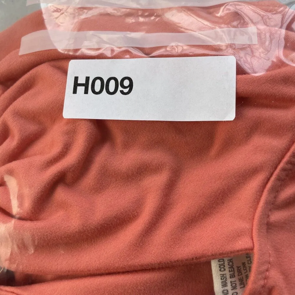 Capella Womens Cut Out Ruched Coral Mini Dress Juniors Size S/M Sleeveless Orange - Image 10