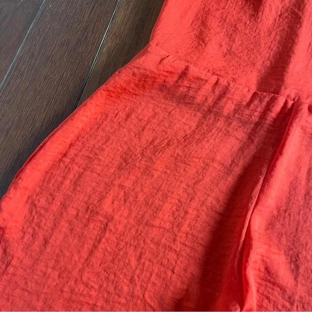 H&M | Orange Romper Size 2 - Image 3