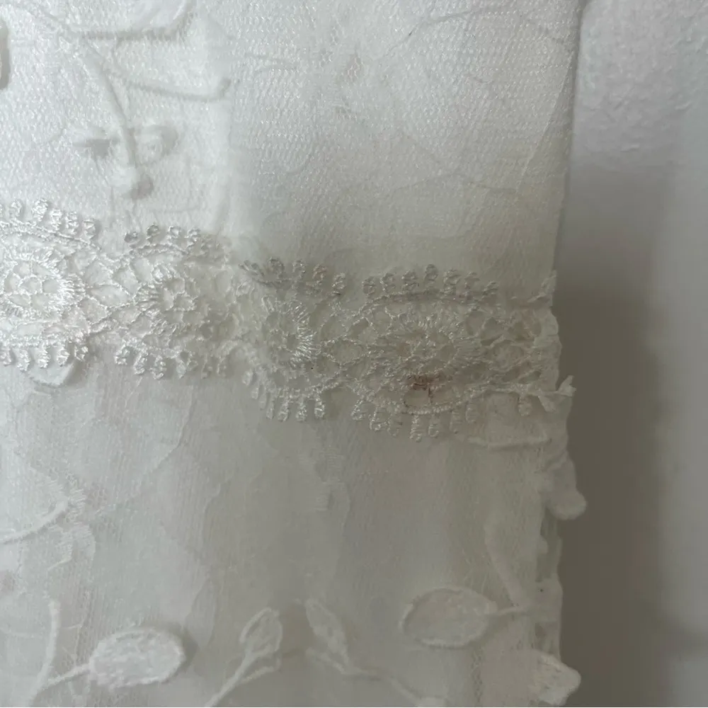 NEW Arula FLAWED White Floral Lace Maxi Dress Plus Size 0X NWT see photos - Image 12