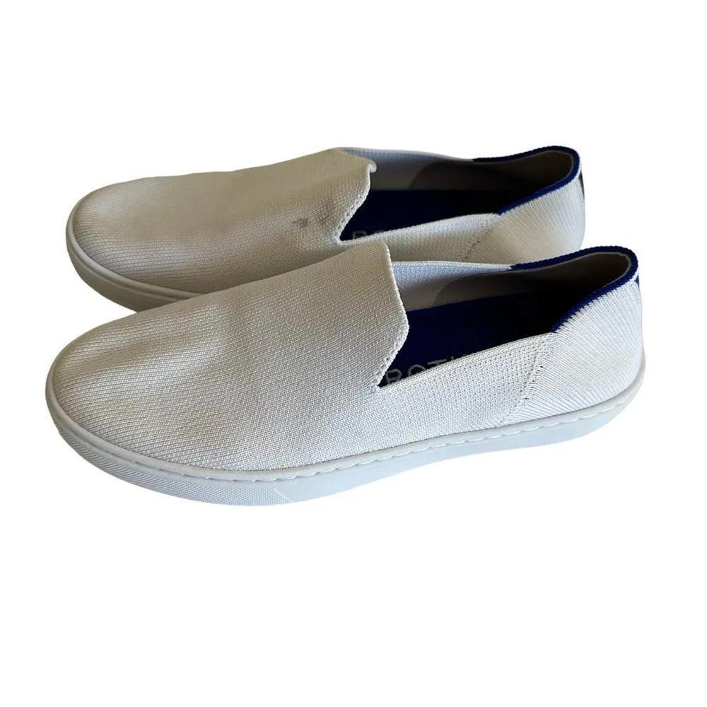 ROTHYS The Original Slip On Sneaker in Bright White Size 6.5 - Image 4