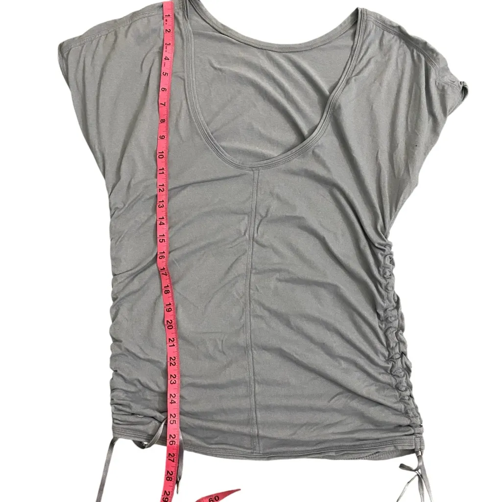 lululemon athletica Gray Short Sleeve Top - Image 4