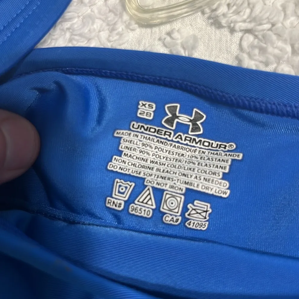 Under Armour Blue Sports Bra Womens XS - Image 5