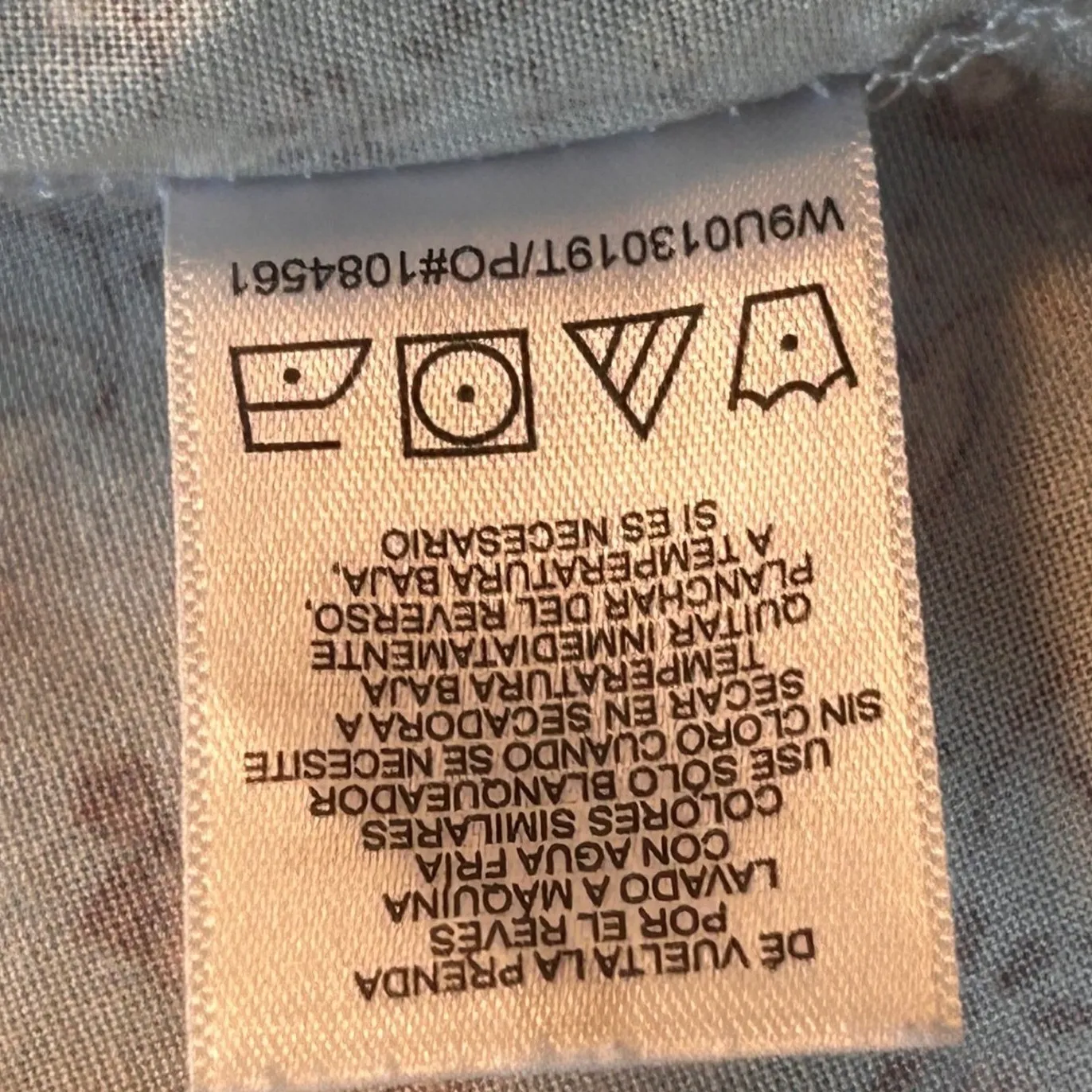 90s‎ Mini Babydoll Floral Dress Light Blue XL - Image 9