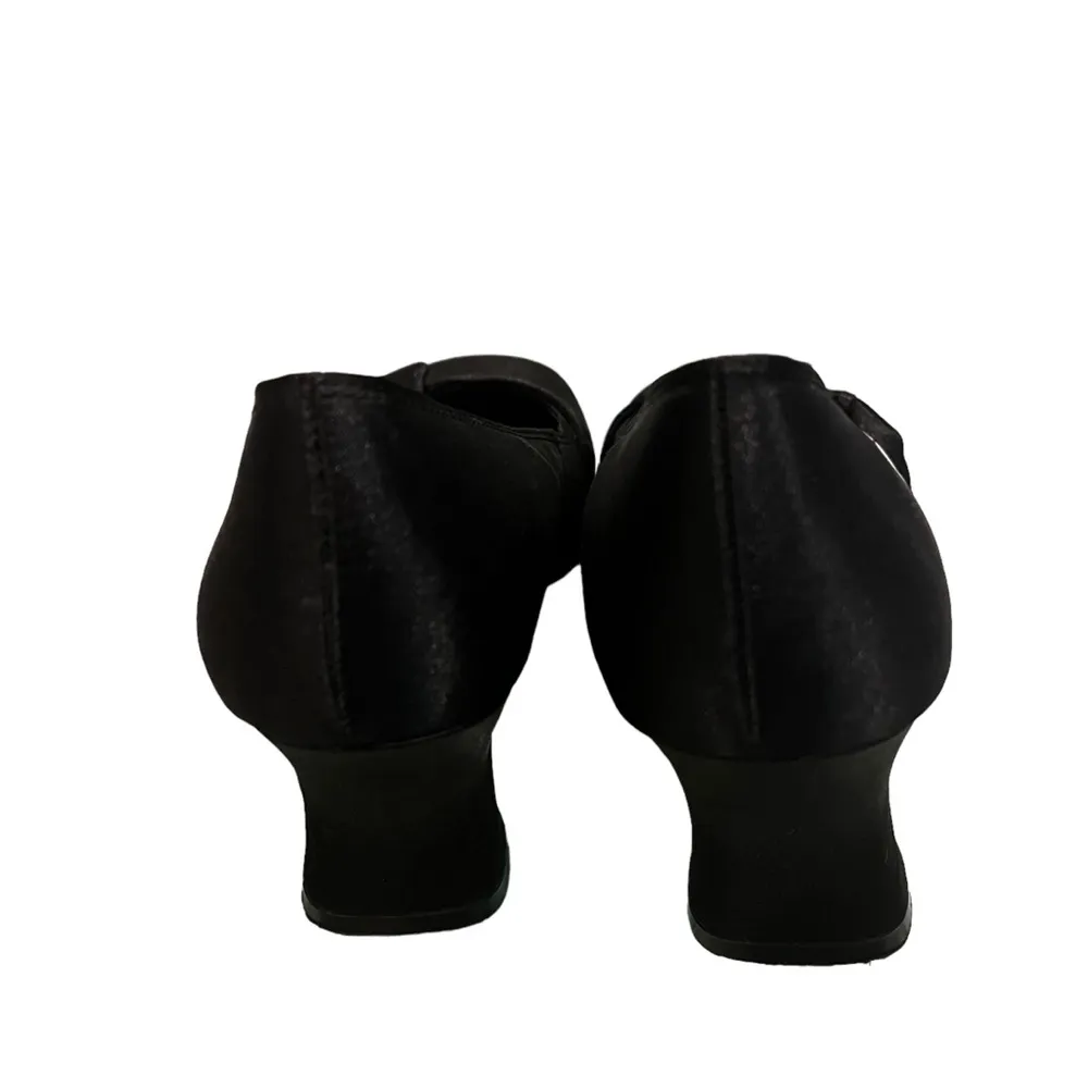 Vintage American Eagle Outfitters Square Toe Bow Accent Pumps, Sz 7 - Image 10