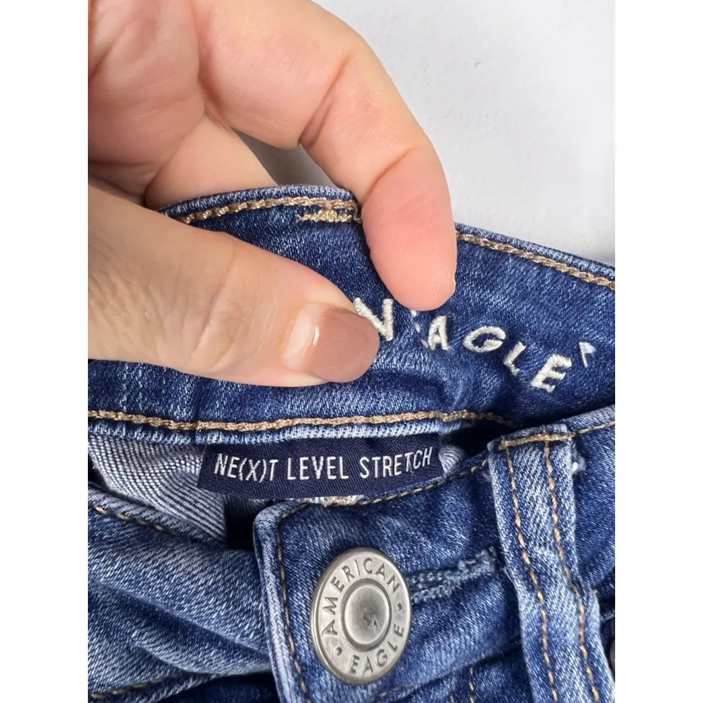 Adorable and feminine floral mini skirt by Raviya. Made from 100% lightweight co Blue Size 00 - Image 2