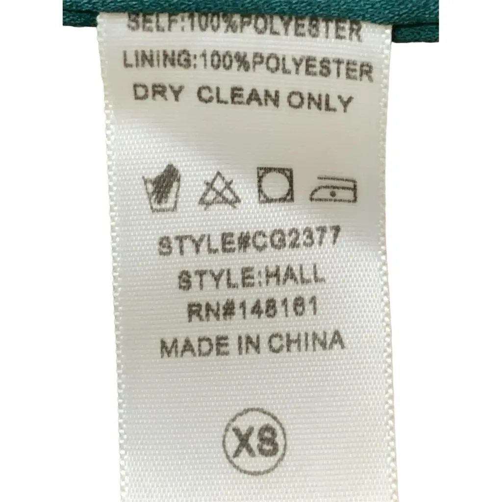 Buddy Love Deep Hunter Green Bell Sleeve Babydoll Dress NWT Size XS - Image 6