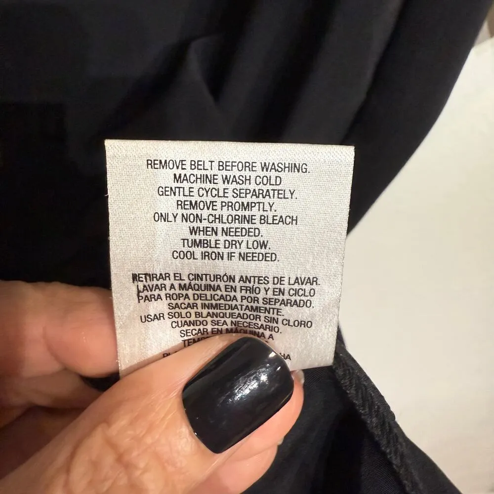 White Colorblock Mini Dress Sz M - Image 9