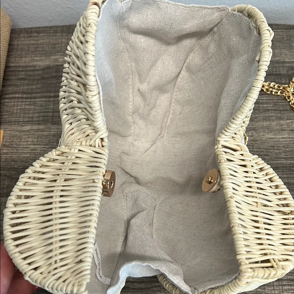 Haute Hippie | Seashell-Shaped Bag w/ Faux Pearl Handles 🐚 - Image 9