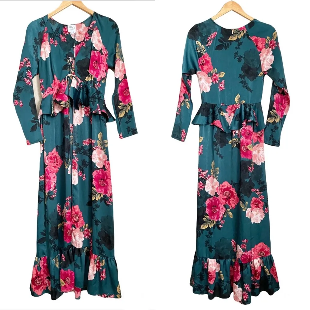 MISA LOS ANGELES FLORAL MORGAN ROBE - Image 2