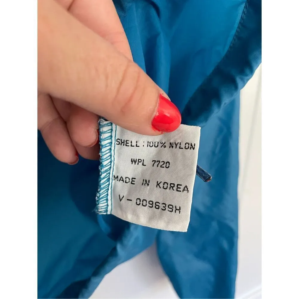 Le Tigre vintage blue womens windbreaker size medium Blue - Image 6