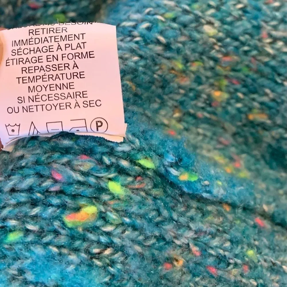 Kensie Pieces Blue sweater Size S - Image 7