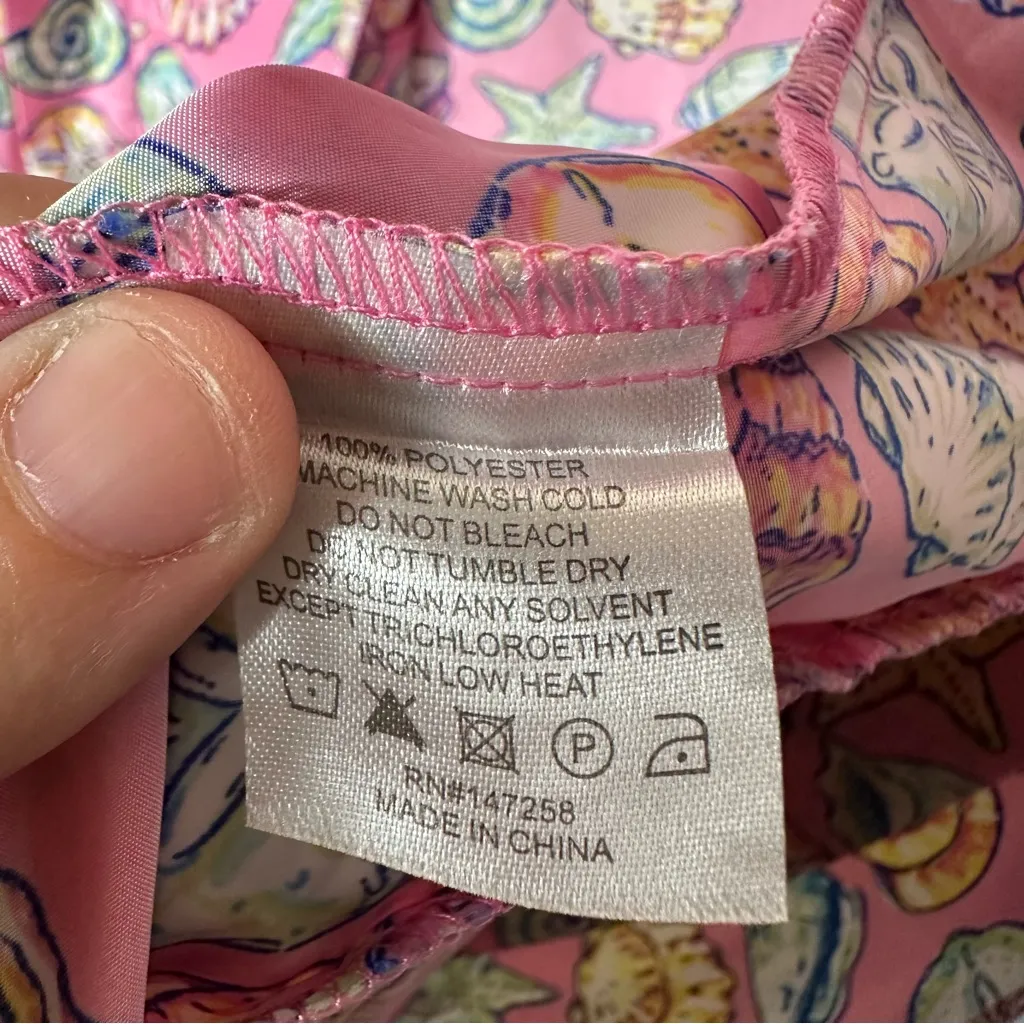 Simply Southern Full Zip Shell Windbreaker Rain Jacket Size Large - Image 7