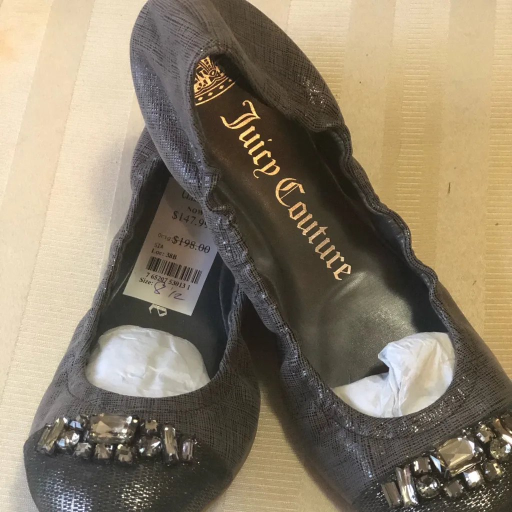 🎉🌹✨juicy Couture studded ballet flats for women - Image 4