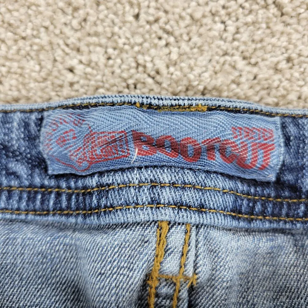 Vintage Faded Glory Womens Bootcut Jeans 8 Blue Medium Wash Mid Rise Denim Y2K - Image 10