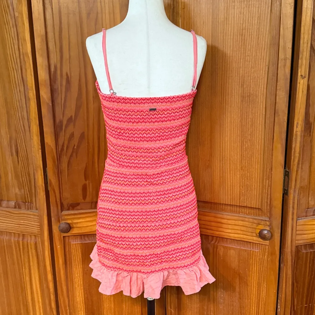 Maaji Zephyra Smocked Cotton Cover-up Minidress - Flawed - Image 6